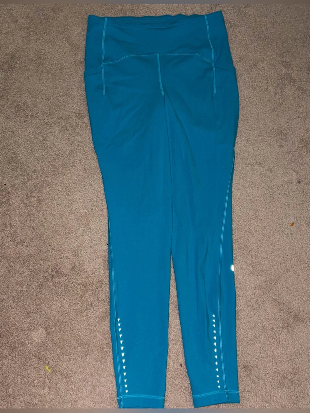 Lululemon Fast and Free Tight Legging II Nulux Cyprus High Rise 8
